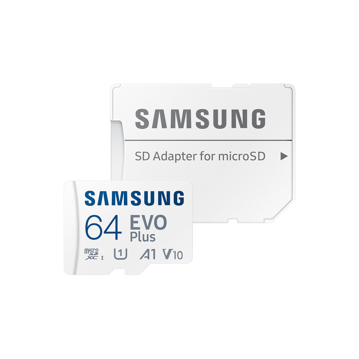 SAMSUNG EVO Plus microSD Memory Card 64GB (2021) White