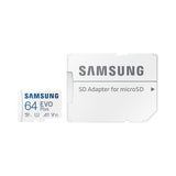 SAMSUNG EVO Plus microSD Memory Card 64GB (2021) White