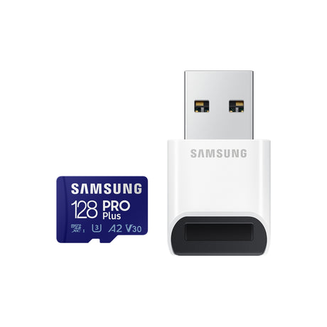 SAMSUNG PRO Plus microSD Memory Card 128GB (2021) Blue