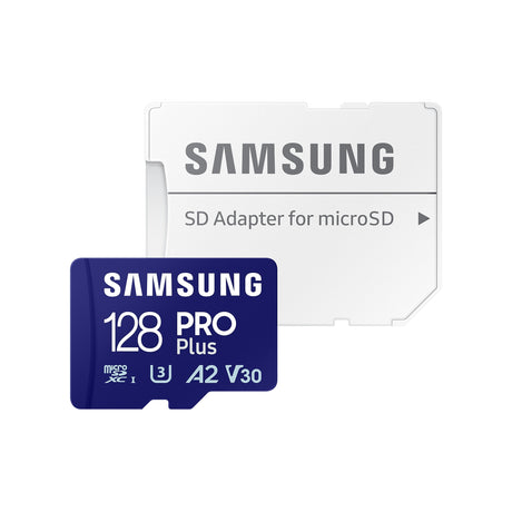 SAMSUNG PRO Plus microSD Memory Card 128GB Blue
