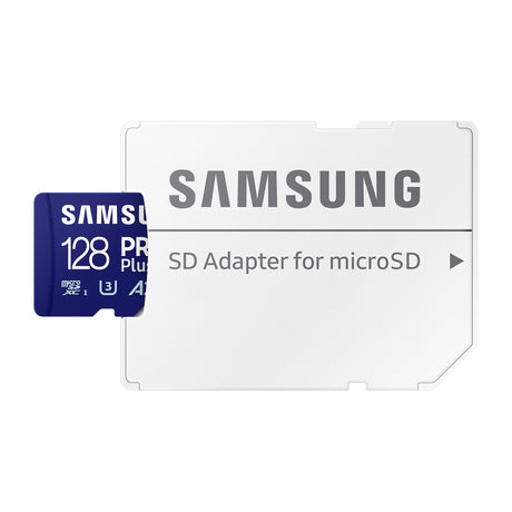 SAMSUNG PRO Plus microSD Memory Card 128GB Blue