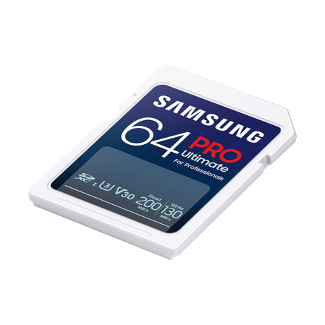 SAMSUNG PRO Ultimate SD Card - Scheda di memoria 64GB White