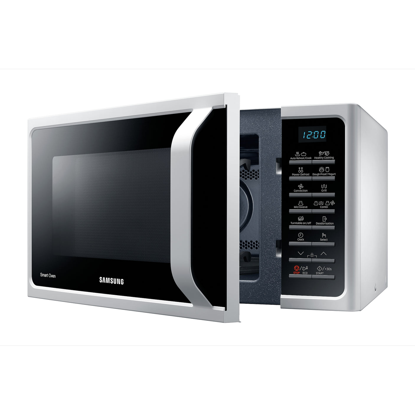 SAMSUNG Microonde Combinato Cottura Ventilata 28L MC28H5015AW