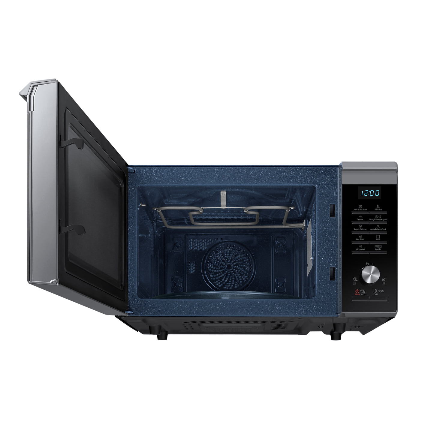 SAMSUNG Microonde Combinato Hotblast Cottura Ventilata con Vaporiera 28L MC28M6085KS