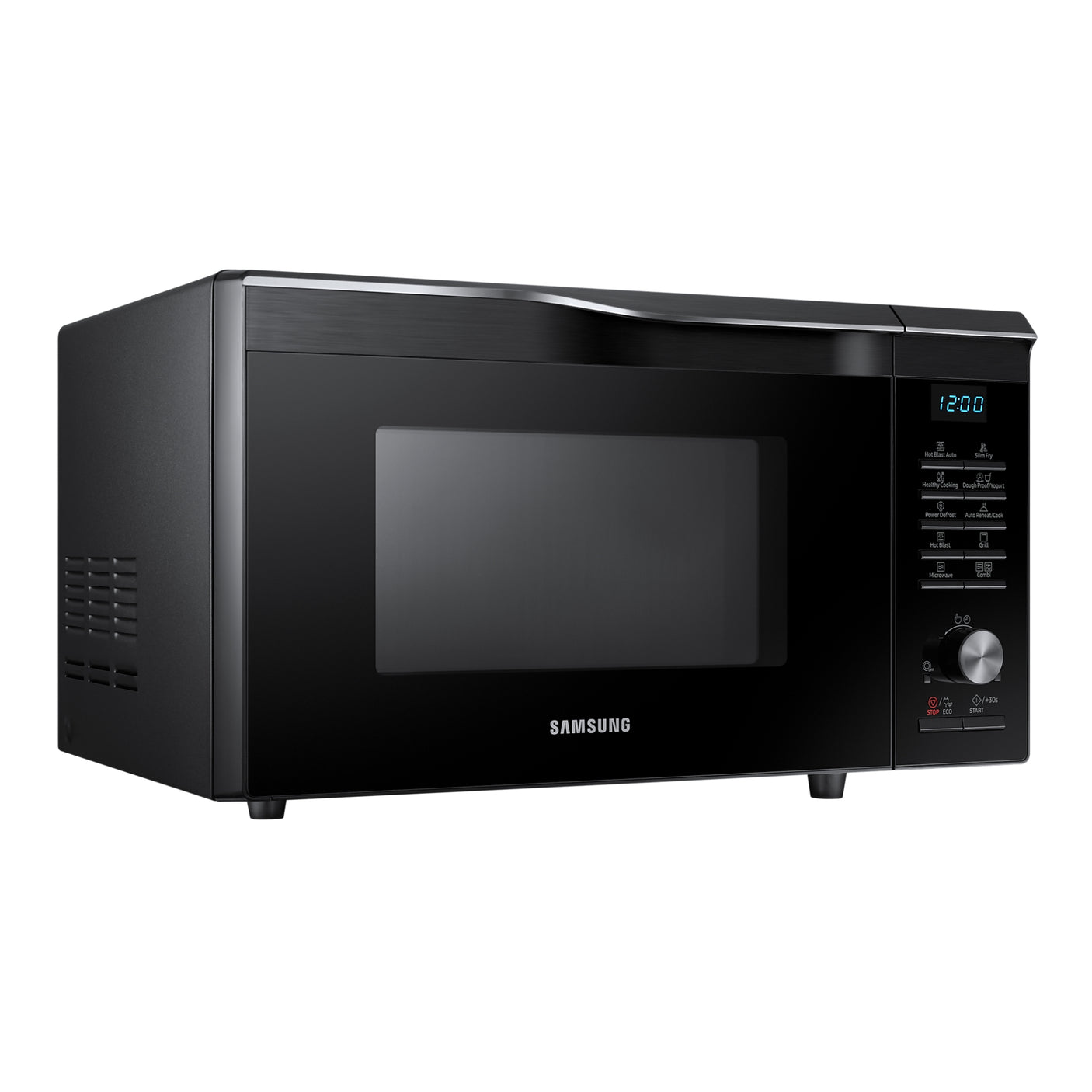 SAMSUNG Microonde Combinato Hotblast Cottura Ventilata con funzione vapore e frittura ad aria, 28L MC2BM6035KK
