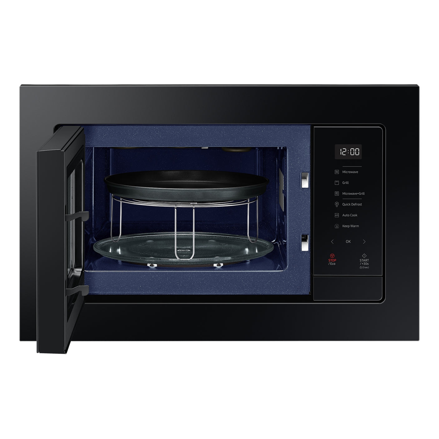 SAMSUNG Forno a microonde grill ad Incasso 23L MG23A7318CK