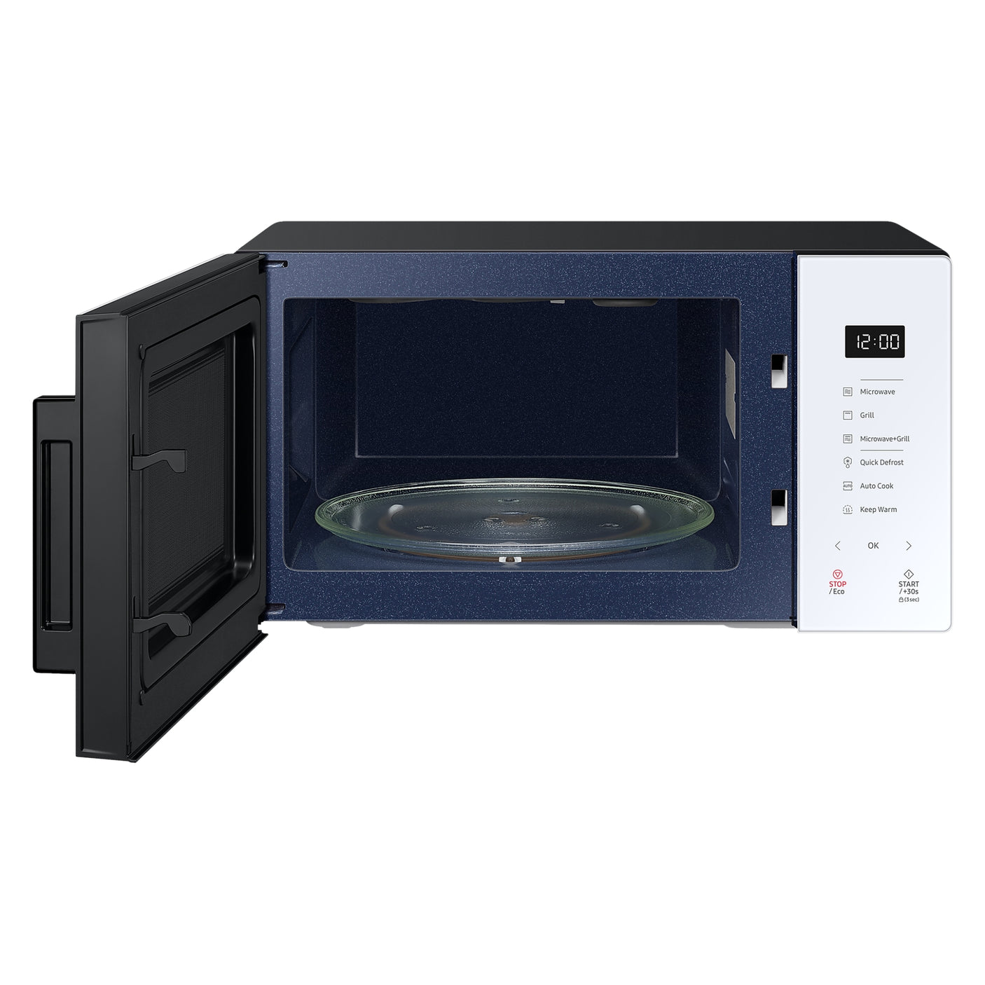 SAMSUNG Microonde Grill BESPOKE Cottura Croccante 23L MG23T5018AW