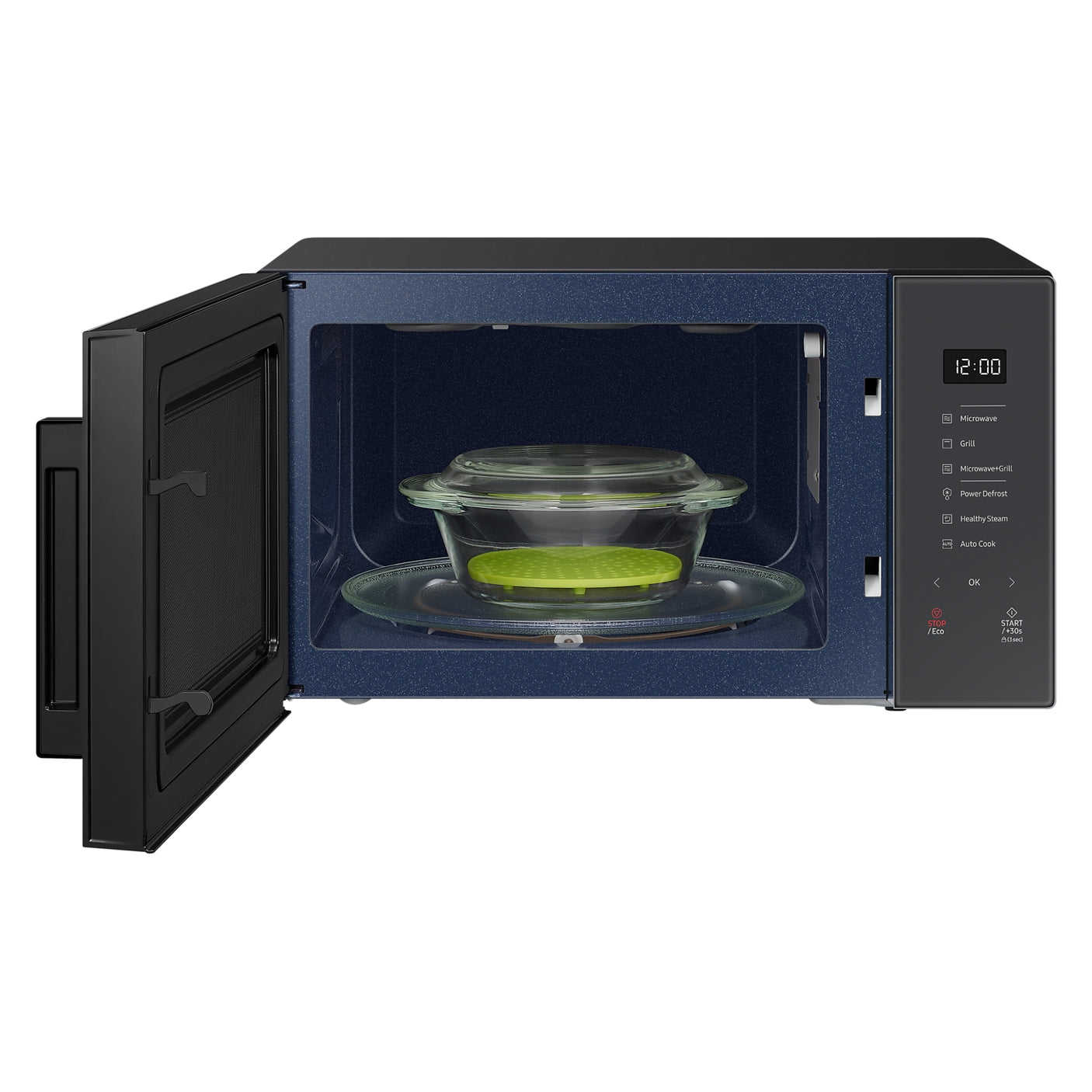 SAMSUNG Microonde Grill BESPOKE Cottura Sana con Vaporiera 30L MG30T5018UC