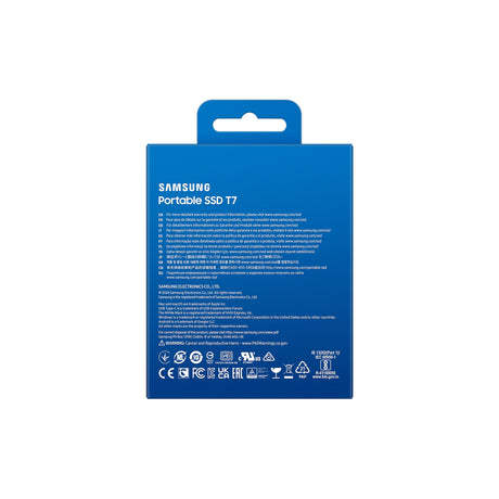 SAMSUNG Portable SSD T7 USB 3.2 4TB Titan Gray