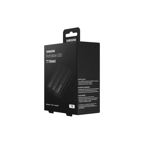 SAMSUNG Portable SSD T7 Shield USB 3.2 1TB Nero
