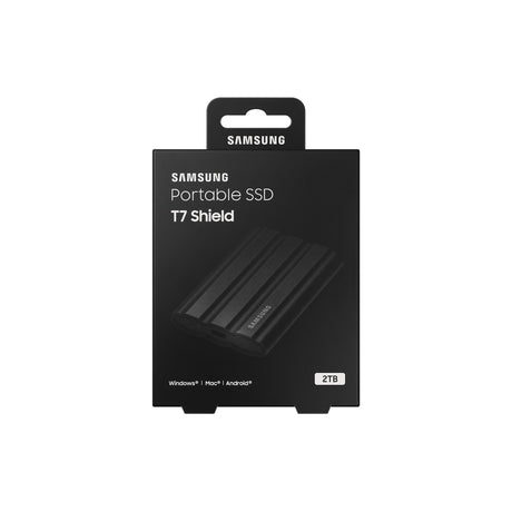 SAMSUNG Portable SSD T7 Shield USB 3.2 2TB Nero