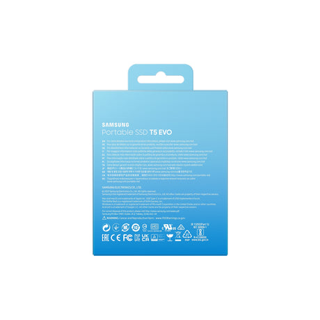 SAMSUNG Portable SSD T5 EVO USB 3.2 2TB Black
