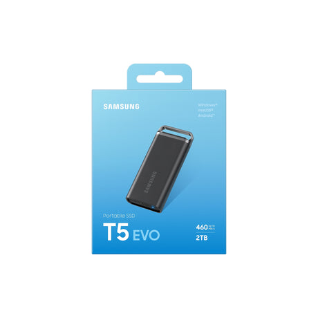 SAMSUNG Portable SSD T5 EVO USB 3.2 2TB Black