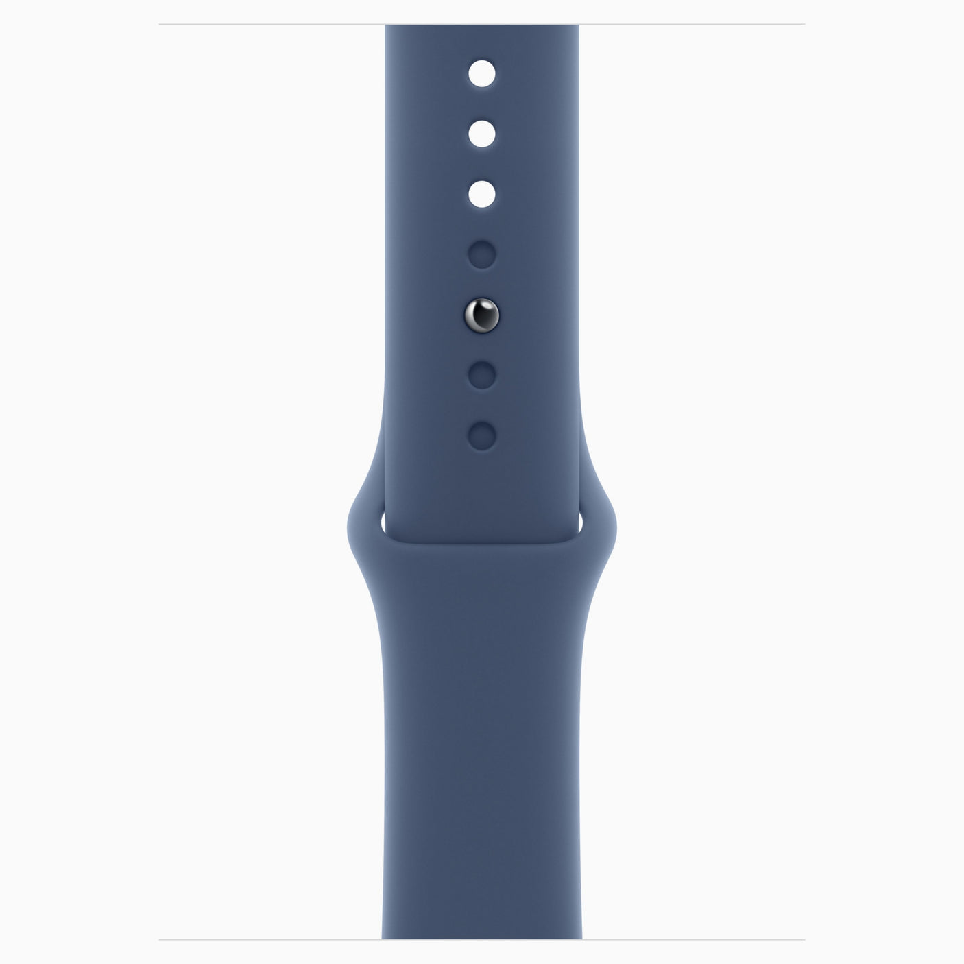 APPLE Watch Series 10 GPS, Cassa 42 mm in alluminio color argento con Cinturino Sport denim - M/L