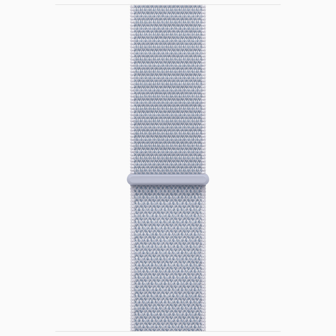 APPLE Watch Series 10 GPS, Cassa 42 mm in alluminio color argento con Sport Loop nuvola azzurra