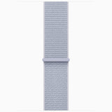 APPLE Watch Series 10 GPS, Cassa 42 mm in alluminio color argento con Sport Loop nuvola azzurra