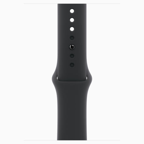 APPLE Watch Series 10 GPS, Cassa 42 mm in alluminio Jet Black con Cinturino Sport nero - S/M
