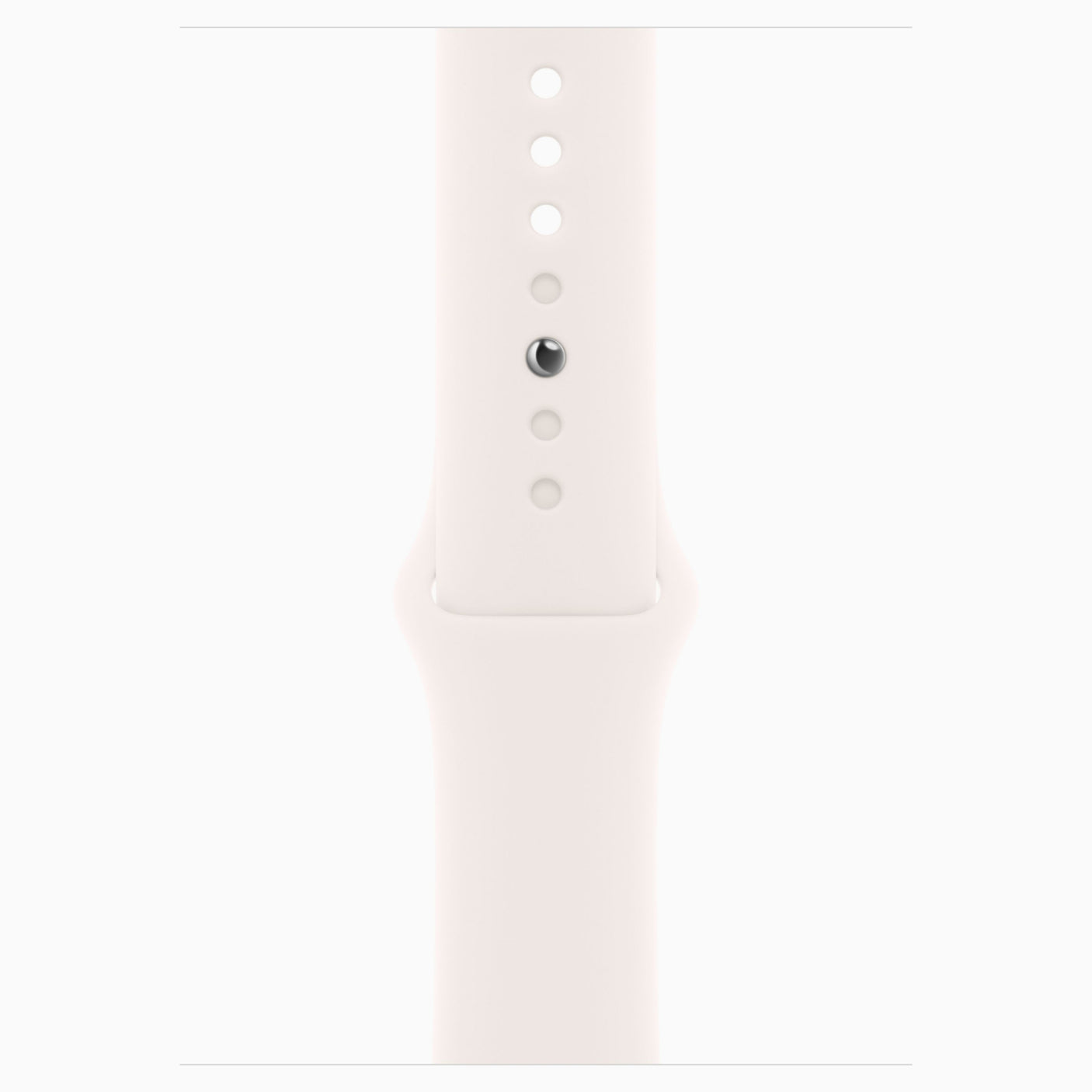 APPLE Watch Series 10 GPS, Cassa 42 mm in alluminio color oro rosa con Cinturino Sport rosa fard - M/L