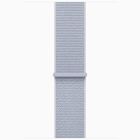 APPLE Watch Series 10 GPS, Cassa 46 mm in alluminio color argento con Sport Loop nuvola azzurra