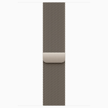 APPLE Watch Series 10 GPS + Cellular, Cassa 42 mm in titanio naturale con Loop in maglia milanese naturale