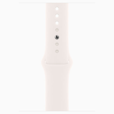 APPLE Watch Series 10 GPS + Cellular, Cassa 46 mm in alluminio oro rosa con Cinturino Sport rosa fard - M/L