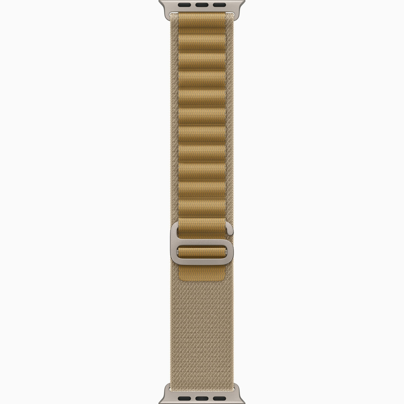 APPLE Watch Ultra 2 GPS + Cellular, Cassa 49 mm in titanio naturale con Alpine Loop Sahara - Large