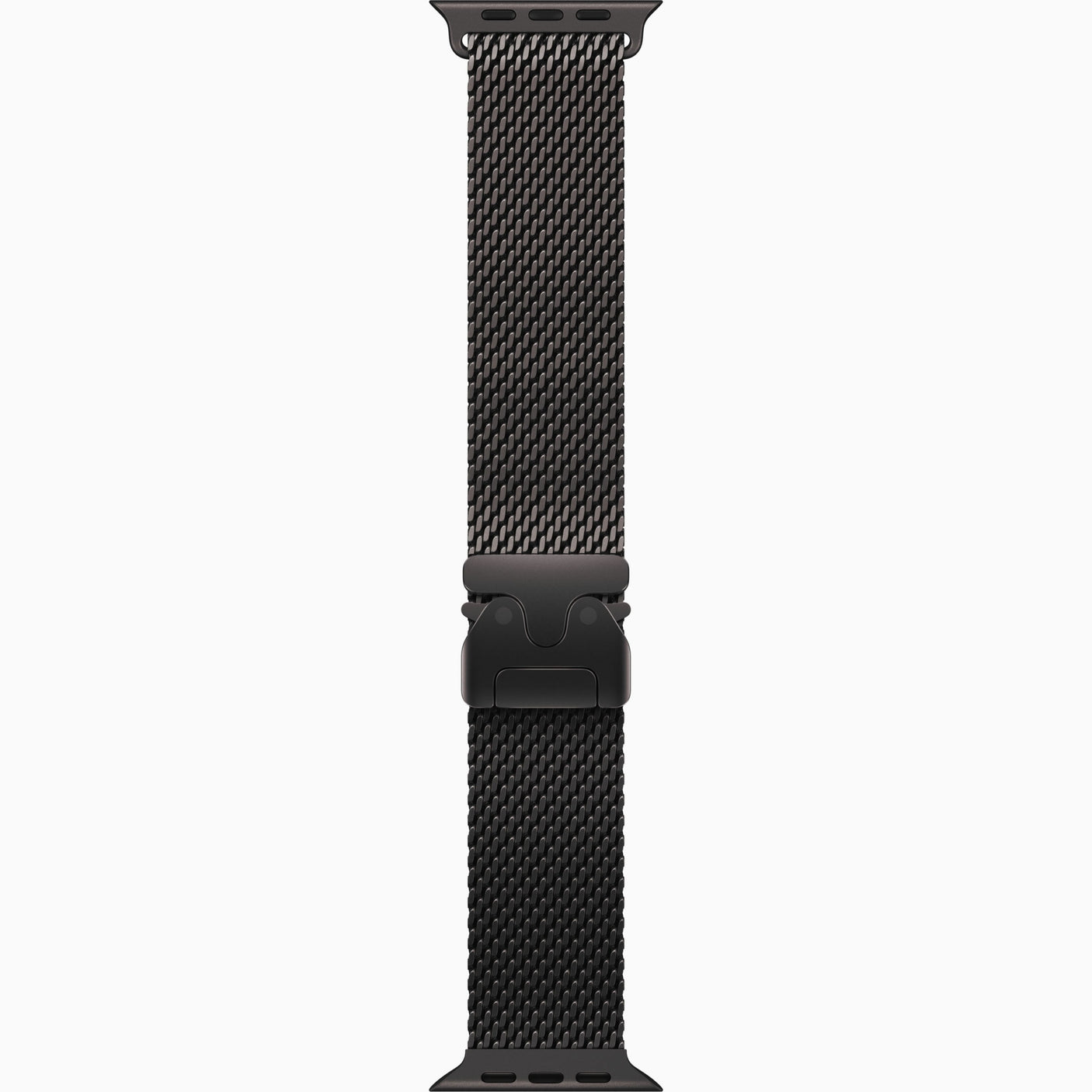 APPLE Watch Ultra 2 GPS + Cellular, Cassa 49 mm in titanio nero con Cinturino Loop in maglia milanese in titanio nero - Small