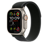 APPLE Cinturino Trail Loop Nero - S/M - Titanio naturale