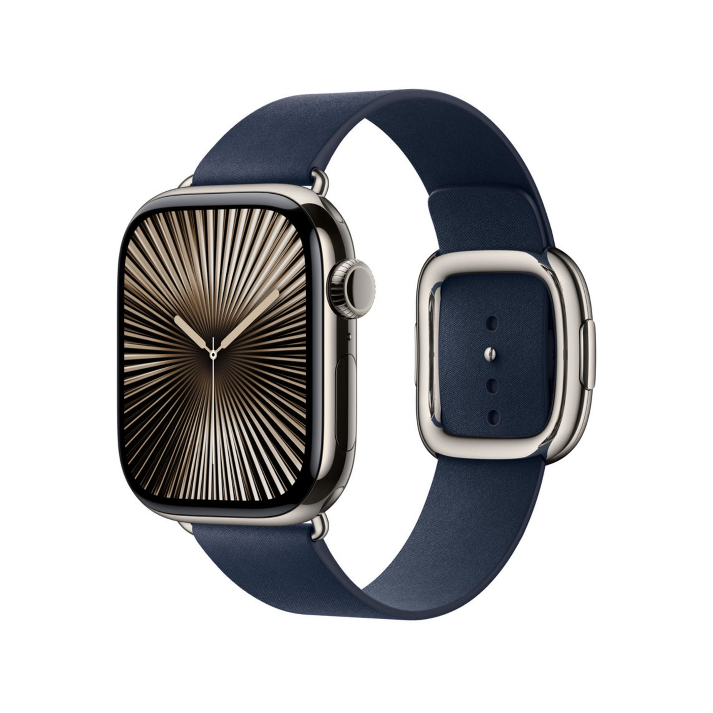 APPLE Cinturino Modern Blu profondo (42 mm) - Small