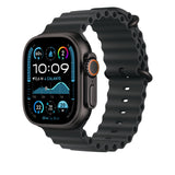 APPLE Cinturino Ocean Blu navy (49 mm) - Titanio Nero