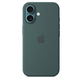 APPLE Custodia MagSafe in silicone per iPhone 16 - Lake Green