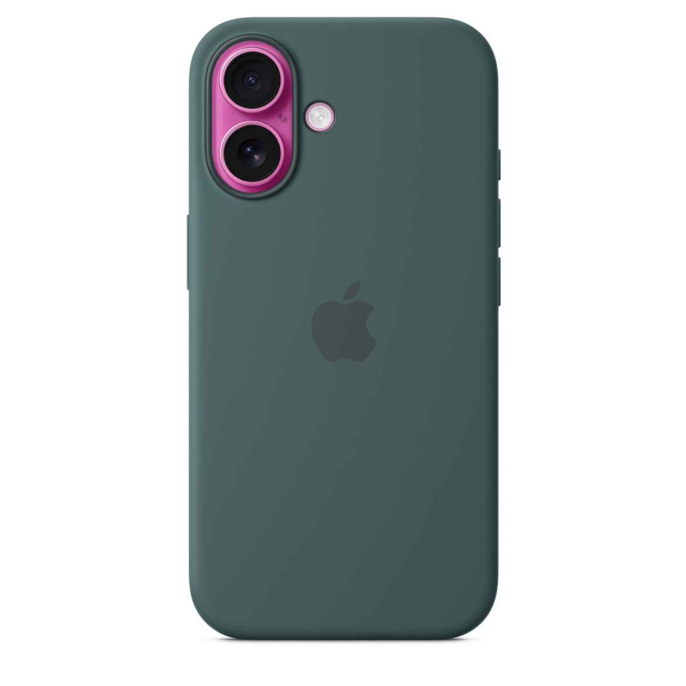 APPLE Custodia MagSafe in silicone per iPhone 16 - Lake Green