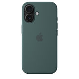 APPLE Custodia MagSafe in silicone per iPhone 16 - Lake Green