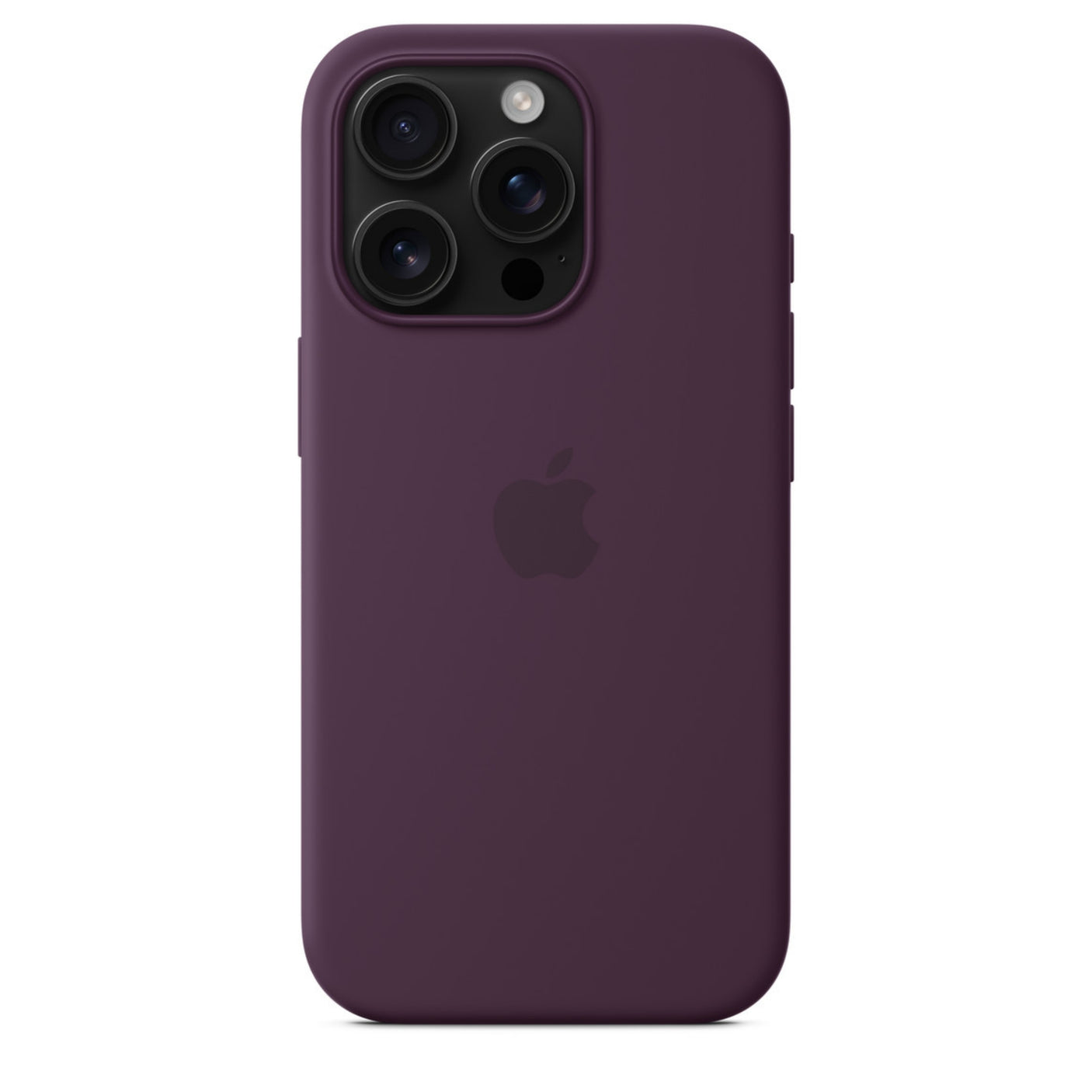 APPLE Custodia MagSafe in silicone per iPhone 16 Pro - Plum