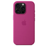 APPLE Custodia MagSafe in silicone per iPhone 16 Pro - Fuchsia