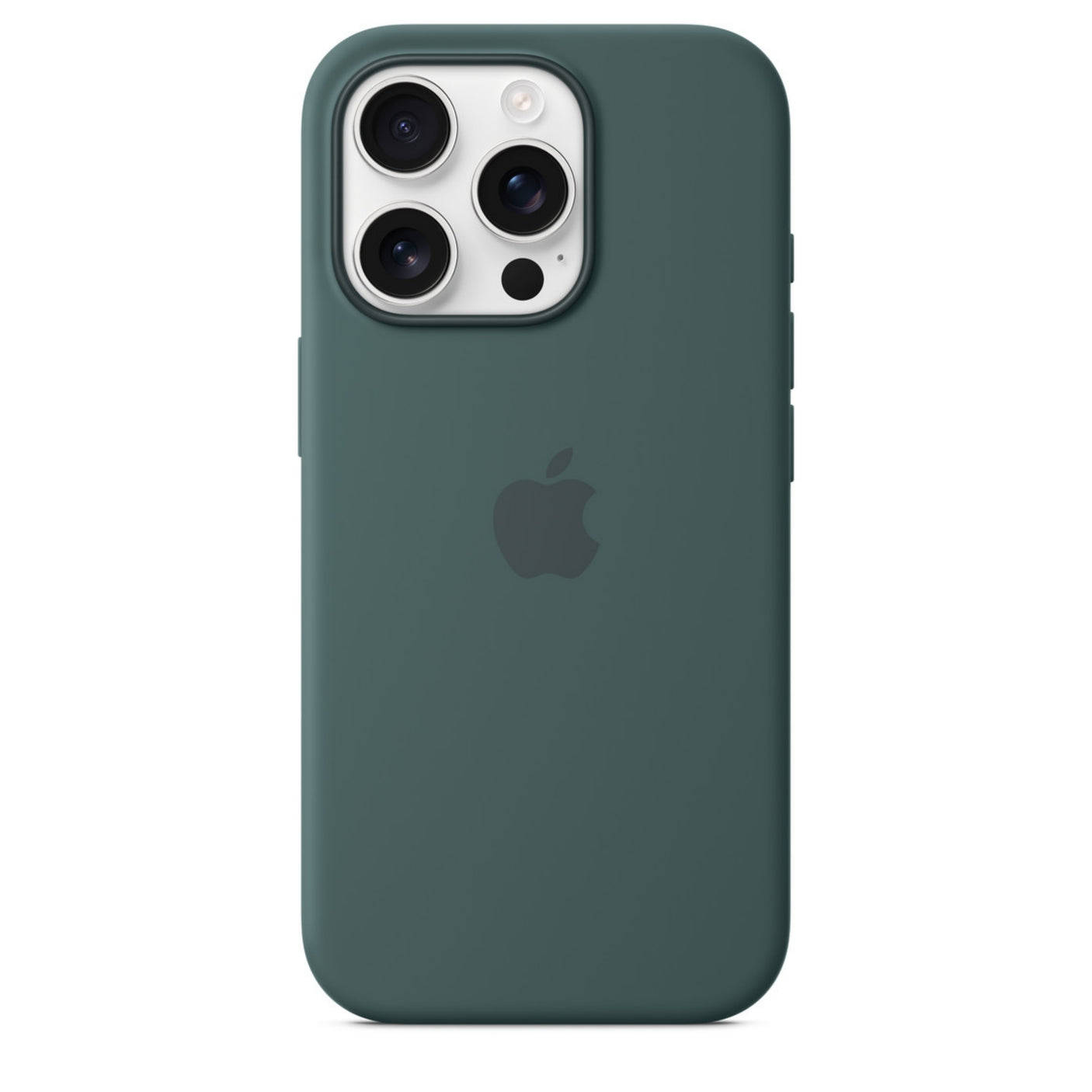 APPLE Custodia MagSafe in silicone per iPhone 16 Pro - Lake Green