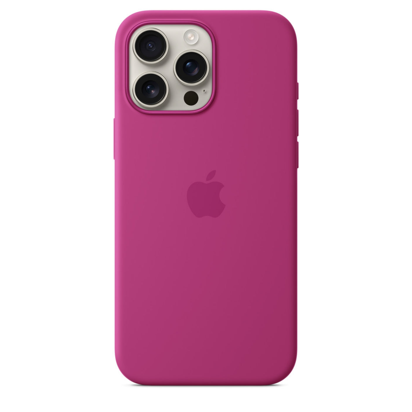 APPLE Custodia MagSafe in silicone per iPhone 16 Pro Max - Fuchsia