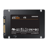 SAMSUNG 870 EVO SATA 2.5” SSD 4TB Black