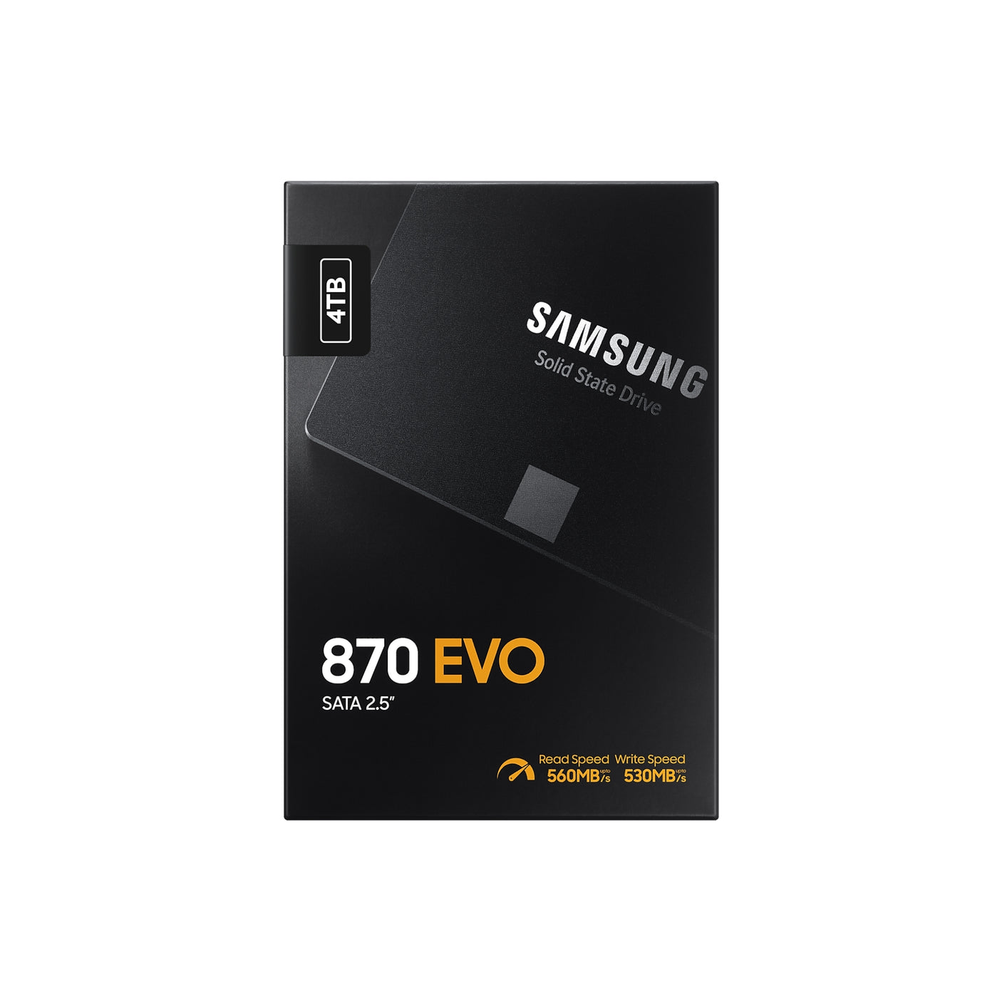 SAMSUNG 870 EVO SATA 2.5” SSD 4TB Black