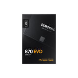 SAMSUNG 870 EVO SATA 2.5” SSD 4TB Black