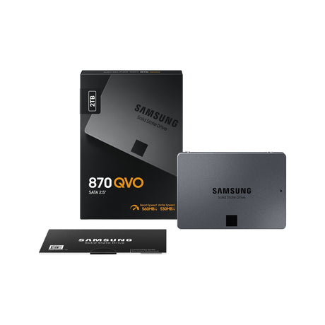 SAMSUNG 870 QVO SATA 2.5" SSD 2TB Black