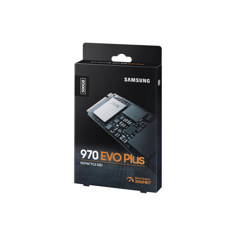 SAMSUNG 970 EVO Plus NVMe M.2 SSD 500GB Black