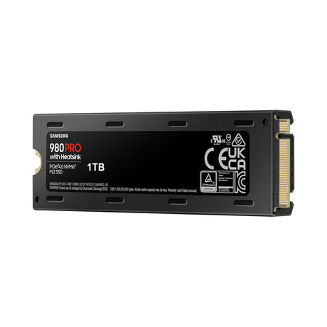 SAMSUNG 980 PRO NVMe 1TB con Dissipatore di calore, SSD interno Black