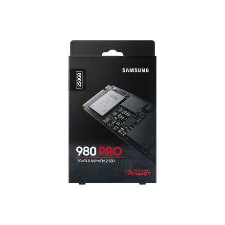 SAMSUNG 980 PRO NVMe M.2 SSD 250GB, SSD interno Black