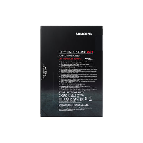 SAMSUNG 980 PRO NVMe M.2 SSD 2TB, SSD interno Black