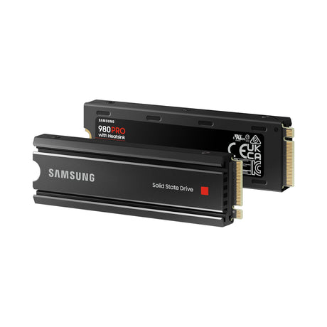 SAMSUNG 980 PRO NVMe 2TB con Dissipatore di calore, SSD interno Black