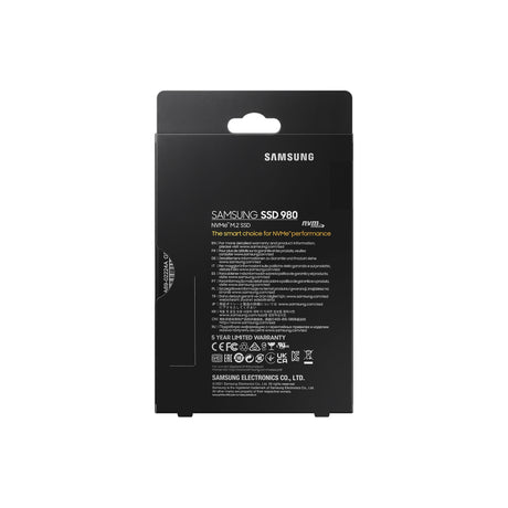 SAMSUNG 980 NVMe M.2 SSD 1TB Black
