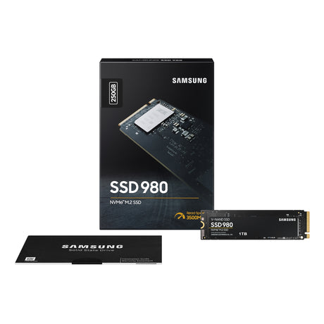 SAMSUNG 980 NVMe M.2 SSD 250GB Black
