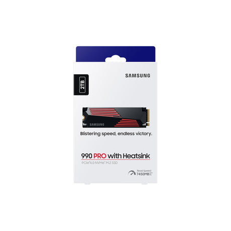 SAMSUNG 990 PRO NVMe 2TB con Dissipatore di calore, SSD interno Black
