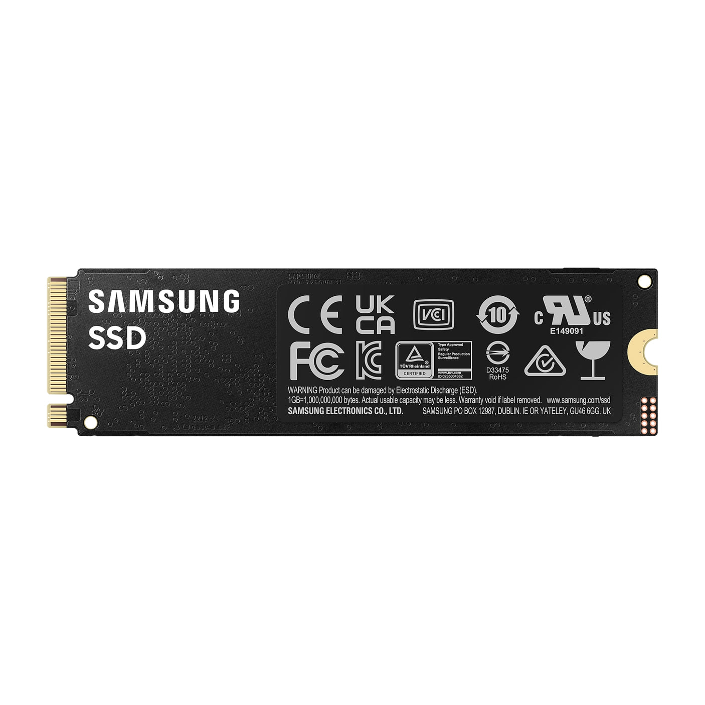 SAMSUNG 990 PRO NVMe M.2 SSD 4TB Black